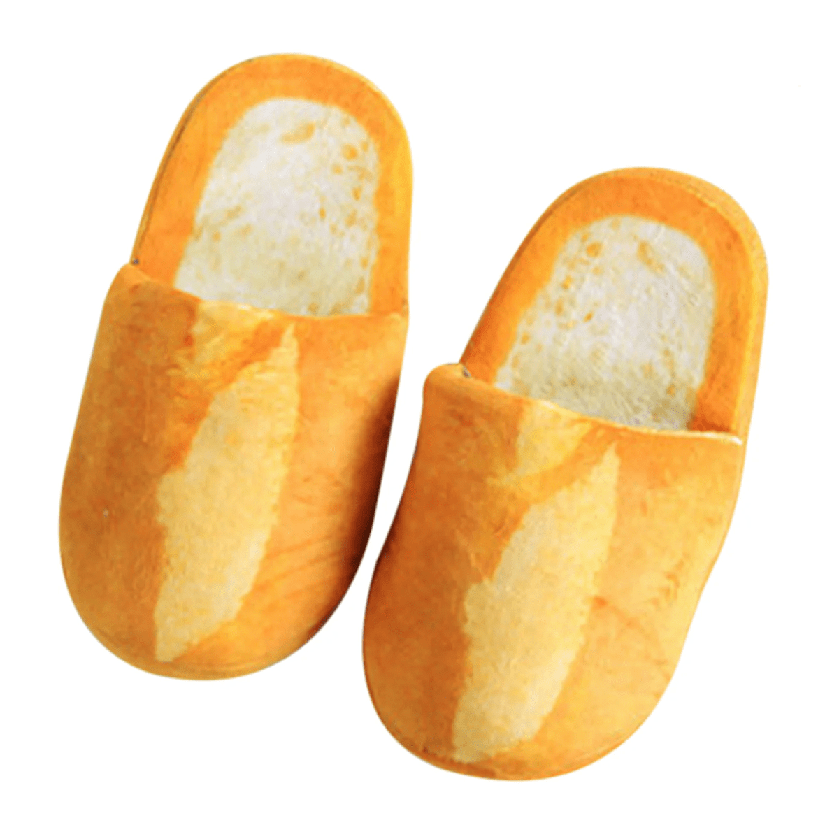 Simulation Bread Plush Slippers