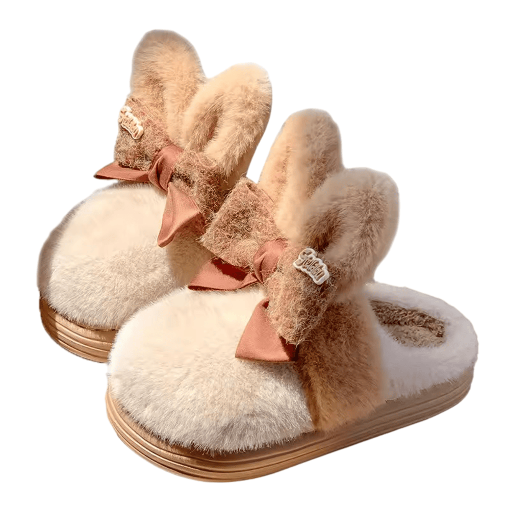 Bunny Bow Soft Plush Shoes Bunny Bow Soft Plush Shoes