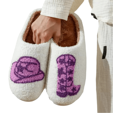  Cowgirl Boot Hat Plush Shoes