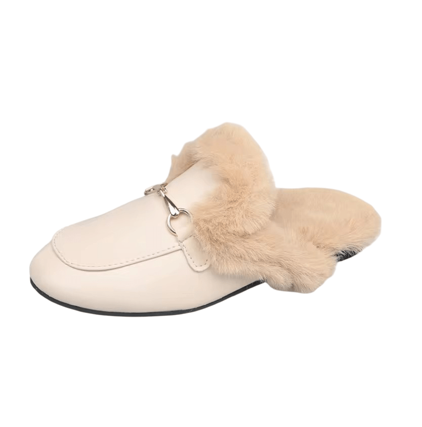 Warm Thicken Plush Fur Slippers Warm Thicken Plush Fur Slippers