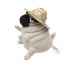 Dog The ELF Fat Sitting Pug Toy
