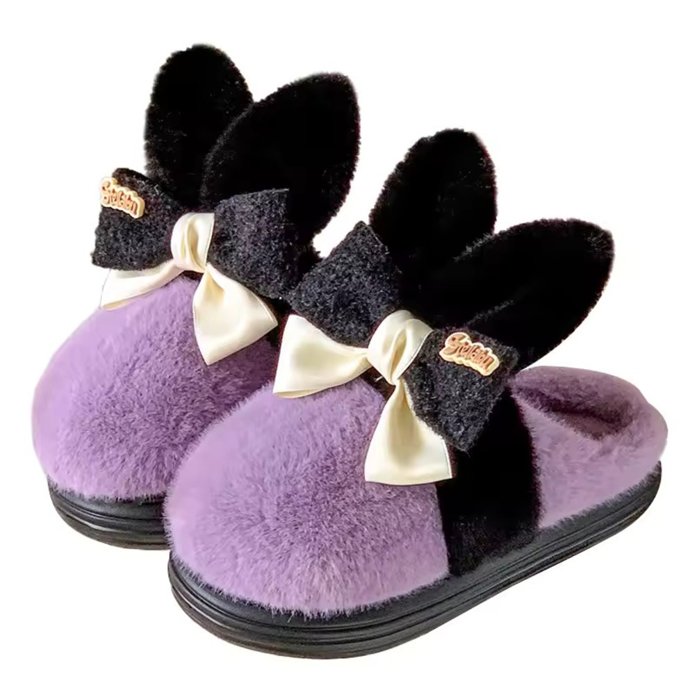 Bunny Bow Soft Plush Shoes Bunny Bow Soft Plush Shoes