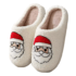 Christmas Santa Claus Women Winter Slippers