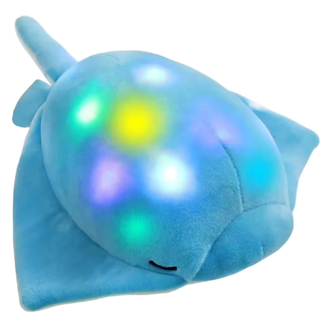 Animal Blue Ray LED Glowing Soft Stuffed Plush Toy Animal Blue Ray LED Glowing Soft Stuffed Plush Toy