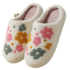 Flowers Winter Warm Slippers