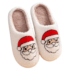 Christmas Santa Claus Winter Soft Plush Slippers