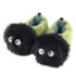 My Neighbor Totoro Black Briquette Plush Slippers
