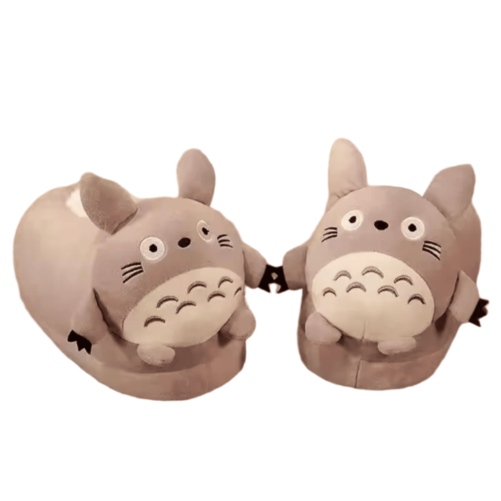 Cartoon My Neighbor Totoro Plush Slippers Cartoon My Neighbor Totoro Plush Slippers