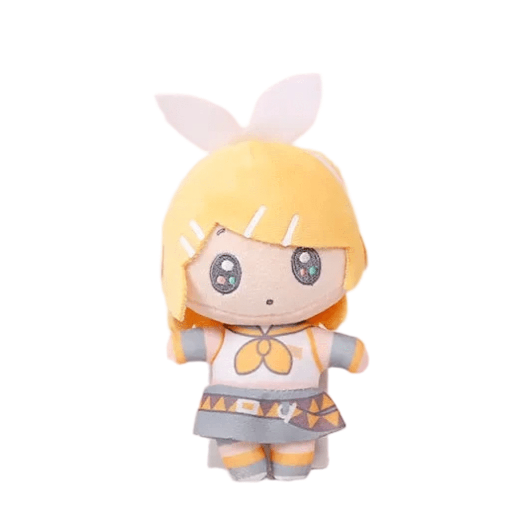 14cm Anime Kagamine Rin Plush Keychain Pendant 14cm Anime Kagamine Rin Plush Keychain Pendant