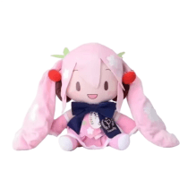 32cm Anime Hatsune Miku Pink Soft Stuffed Plush Toy