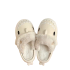 Beige Shark Soft Indoor Slippers