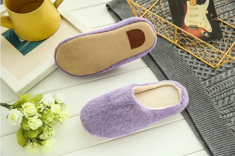 Slippers Women Indoor House plush Soft Cute Cotton Slippers Shoes Non-slip Floor Home Slippers Women Slides For Bedroom Slippers Women Indoor House plush Soft Cute Cotton Slippers Shoes Non-slip Floor Home Slippers Women Slides For Bedroom
