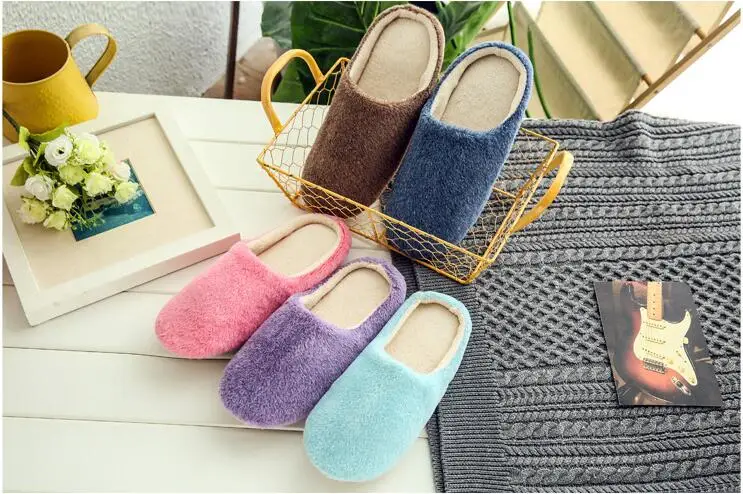 Slippers Women Indoor House plush Soft Cute Cotton Slippers Shoes Non-slip Floor Home Slippers Women Slides For Bedroom Slippers Women Indoor House plush Soft Cute Cotton Slippers Shoes Non-slip Floor Home Slippers Women Slides For Bedroom