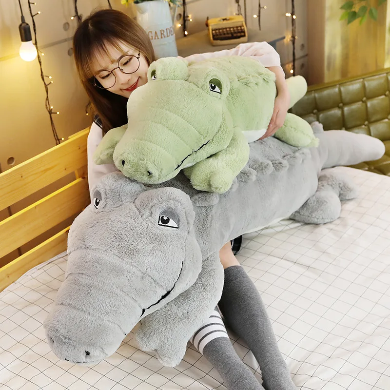 Crocodile Lying Plush Pillow Crocodile Lying Plush Pillow