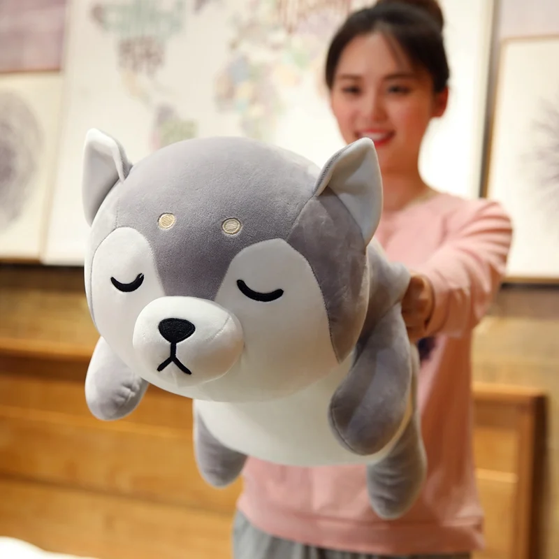 35-75CM Shiba Inu Dog Plush Toy