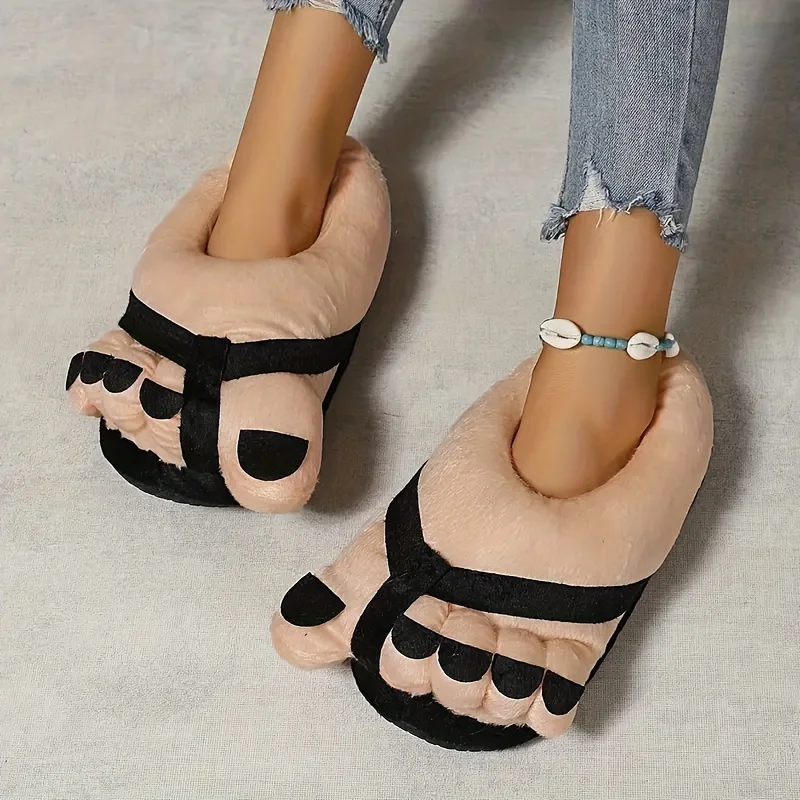 Big Feet Plush Slippers Big Feet Plush Slippers