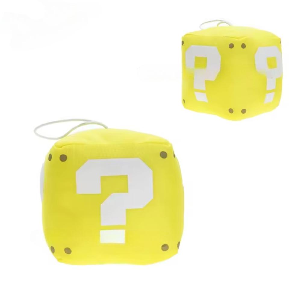 Super Mario Question Mark Cartoon Plush Toy Super Mario Question Mark Cartoon Plush Toy