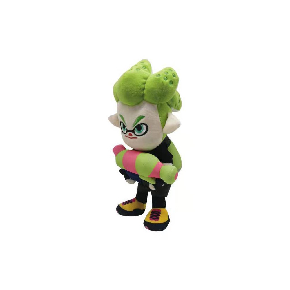 Cartoon Splatoon Green Boy Plush Toy Cartoon Splatoon Green Boy Plush Toy