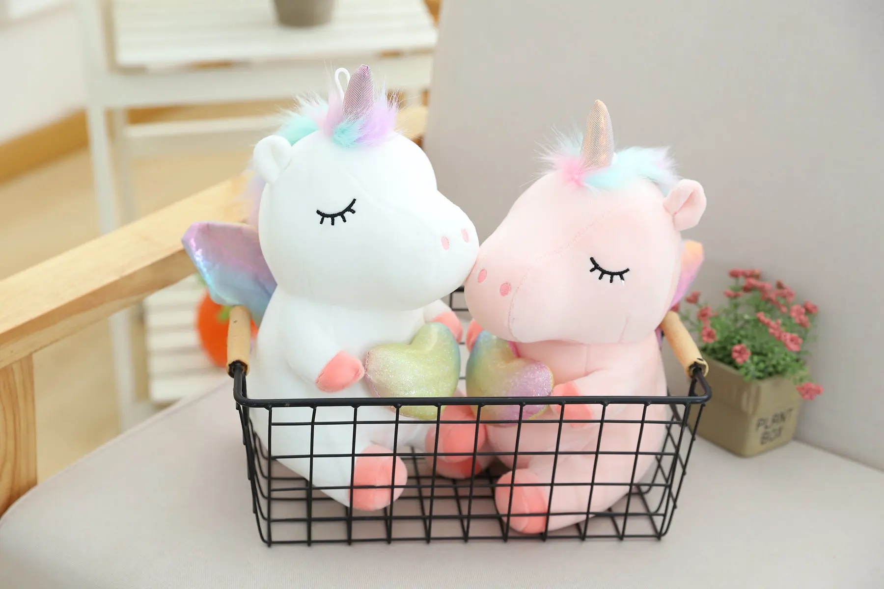 Rainbow Flying Wing Unicorn Stuffed Plush Toy Rainbow Flying Wing Unicorn Stuffed Plush Toy