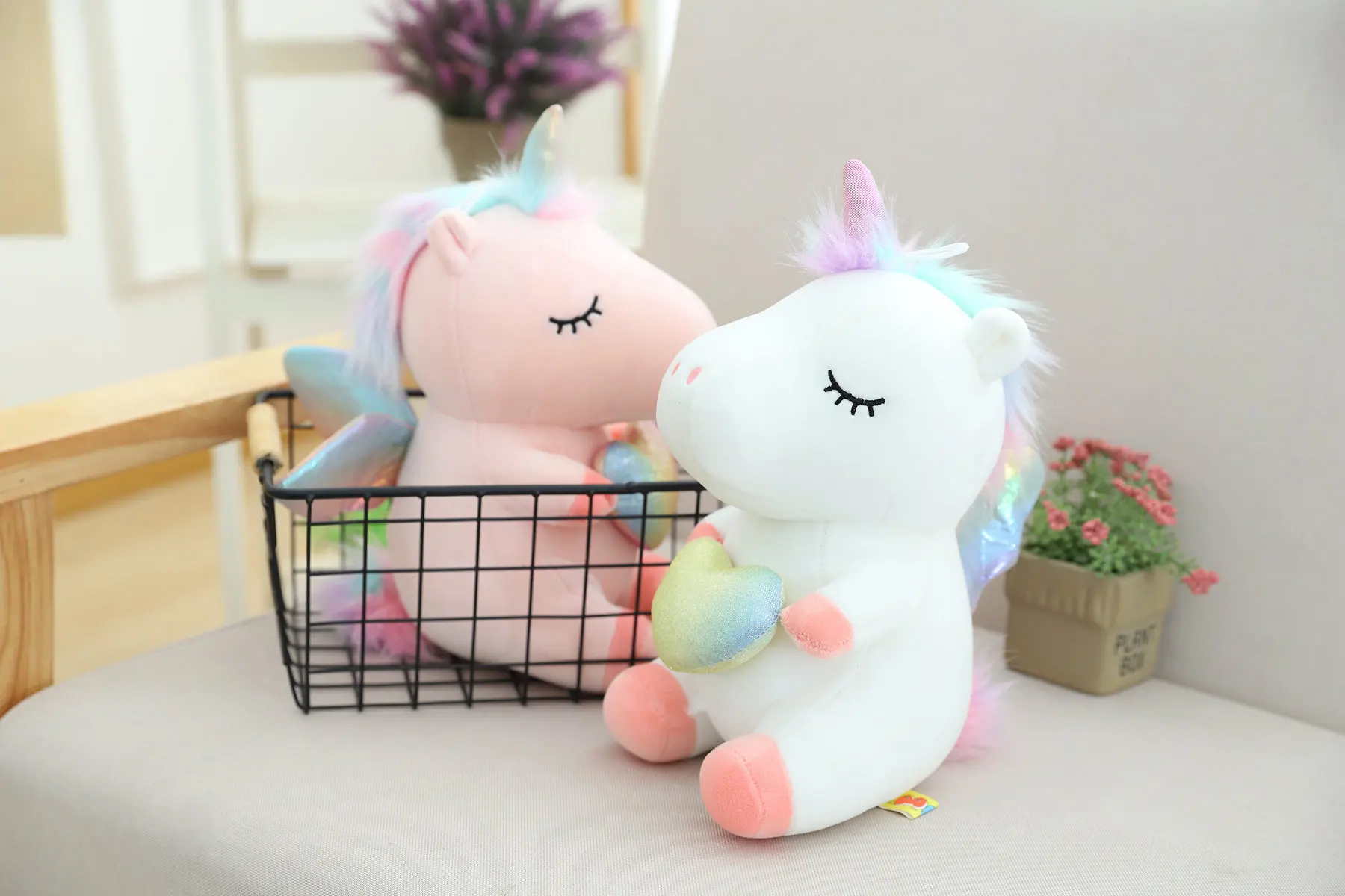 Rainbow Flying Wing Unicorn Stuffed Plush Toy Rainbow Flying Wing Unicorn Stuffed Plush Toy