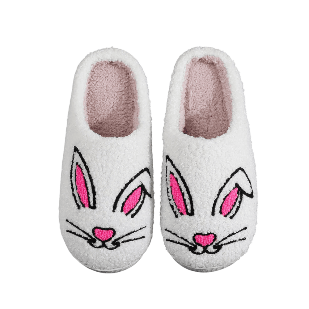 Winter Rabbit Plush Slippers Winter Rabbit Plush Slippers