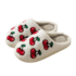 Fruit Cherry Winter Plush Slippers