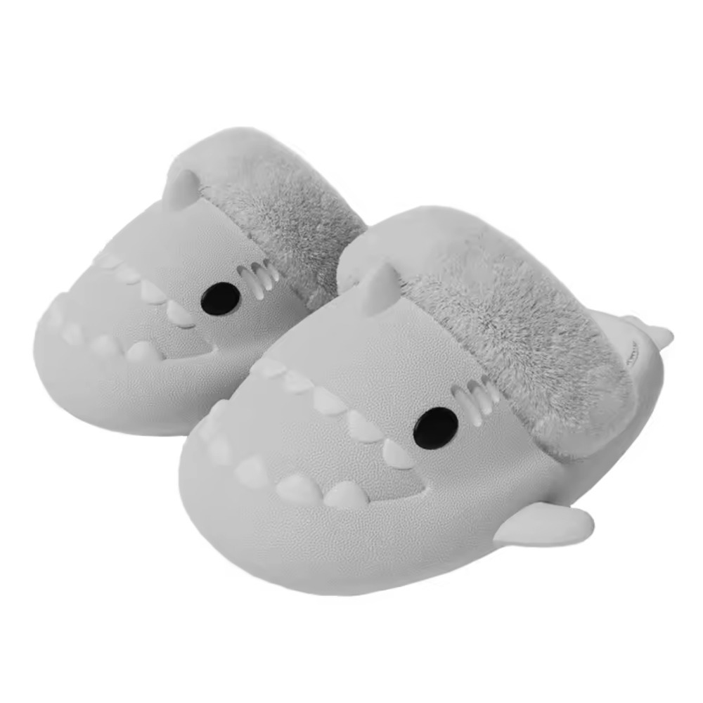 Shark Soft Stuffed Plush Slippers Shark Soft Stuffed Plush Slippers