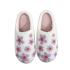 Purple Flower Soft Plush Slippers