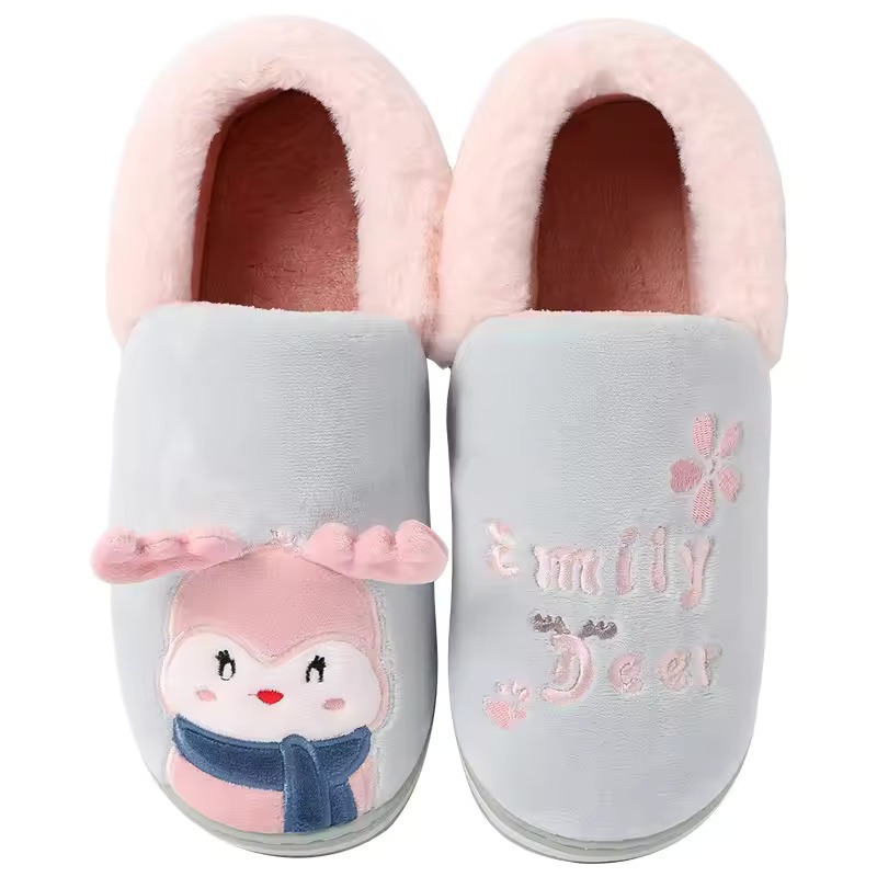 Emily Deer Warm Soft Plush Shoes Emily Deer Warm Soft Plush Shoes