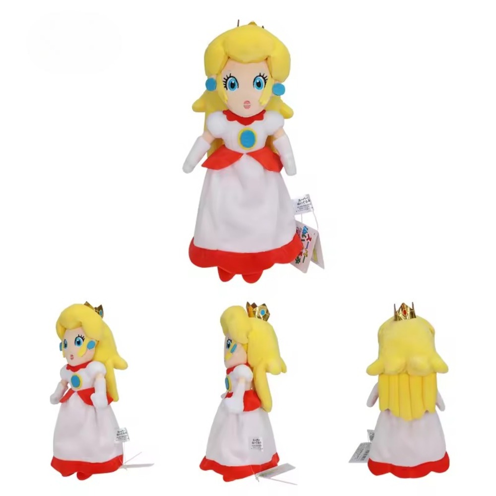 Cartoon Super Mario Fire Princess Peach Plush Toy Cartoon Super Mario Fire Princess Peach Plush Toy