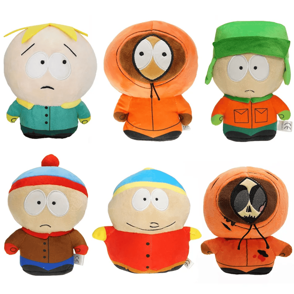 6Pcs/set Cartoon South Park Soft Stuffed Plush Toy 6Pcs/set Cartoon South Park Soft Stuffed Plush Toy
