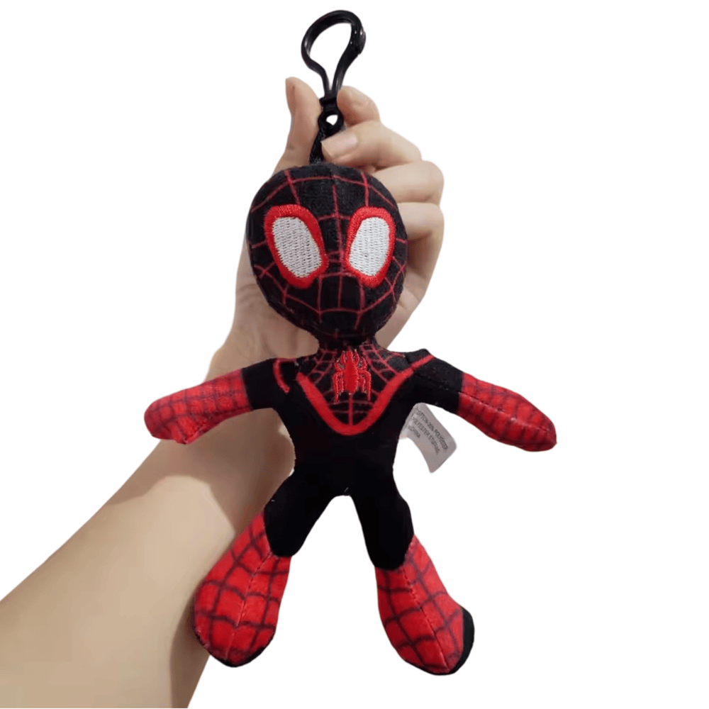 16cm Cartoon Avengers Black Spider-Man Plush Toy 16cm Cartoon Avengers Black Spider-Man Plush Toy
