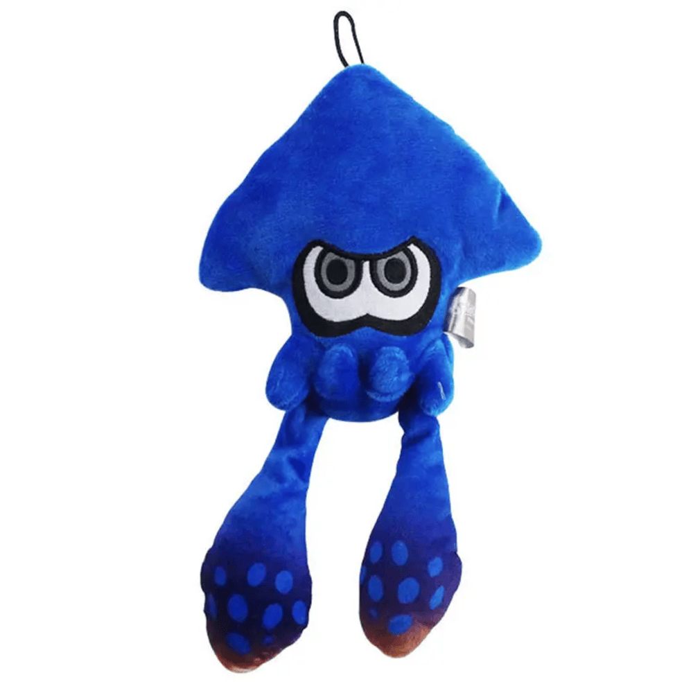 25cm Anime Splatoon Blue Inkling Squid Plush Toy