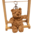 Brown Bear Plush Keychain