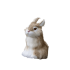 Soft Realistic Brown Squat Rabbit Plush Toy
