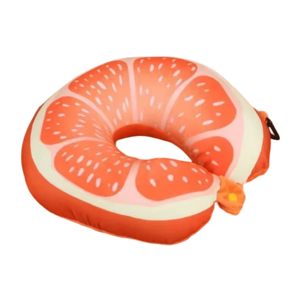 Fruit Orange U-Shaped Travel Neck Pillow Fruit Orange U-Shaped Travel Neck Pillow