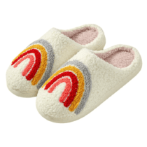 Rainbow Winter Warm Slippers