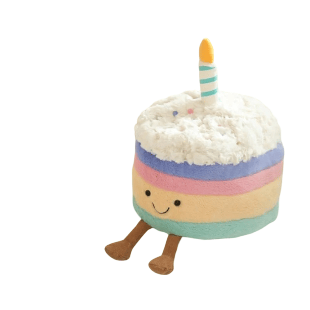 26cm Birthday Cake Soft Stuffed Plush Pillow 26cm Birthday Cake Soft Stuffed Plush Pillow