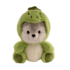 Cartoon Bear In Green Dinosaur Costume Plush Toy