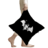 Cartoon Batman Symbol Black Pillow Cover