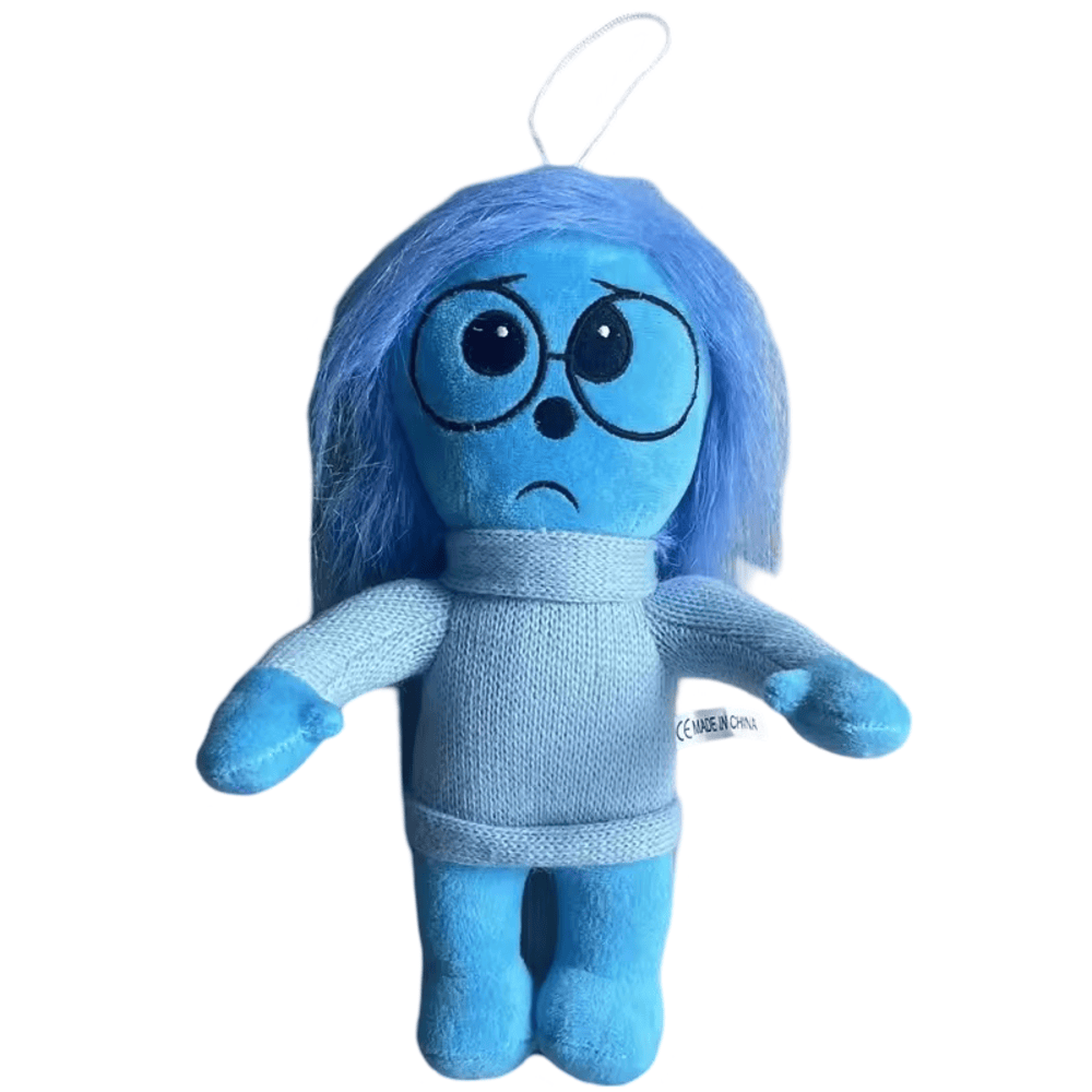 Anime Inside Out 2 Sadness Plush Toy Anime Inside Out 2 Sadness Plush Toy