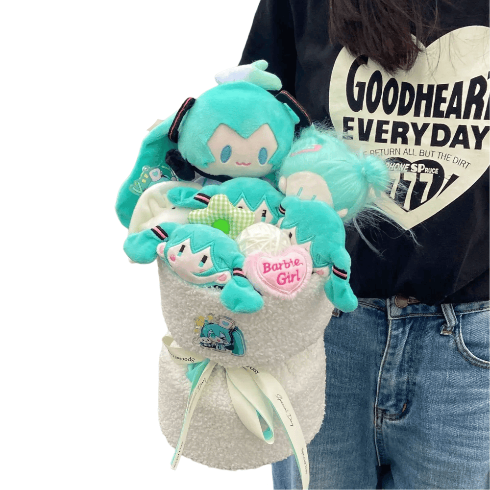 36cm Anime Hatsune Miku Plush Bouquet 36cm Anime Hatsune Miku Plush Bouquet