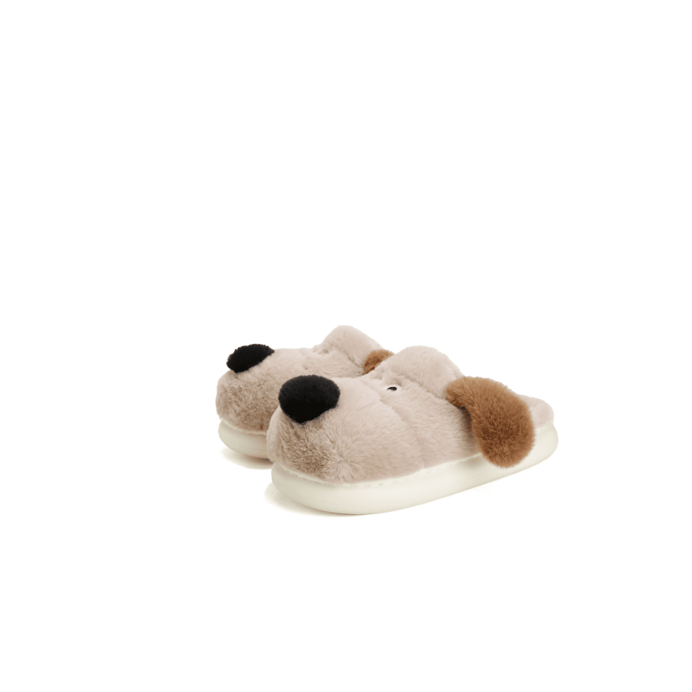 Cartoon Dog Plush Indoor Slippers Cartoon Dog Plush Indoor Slippers