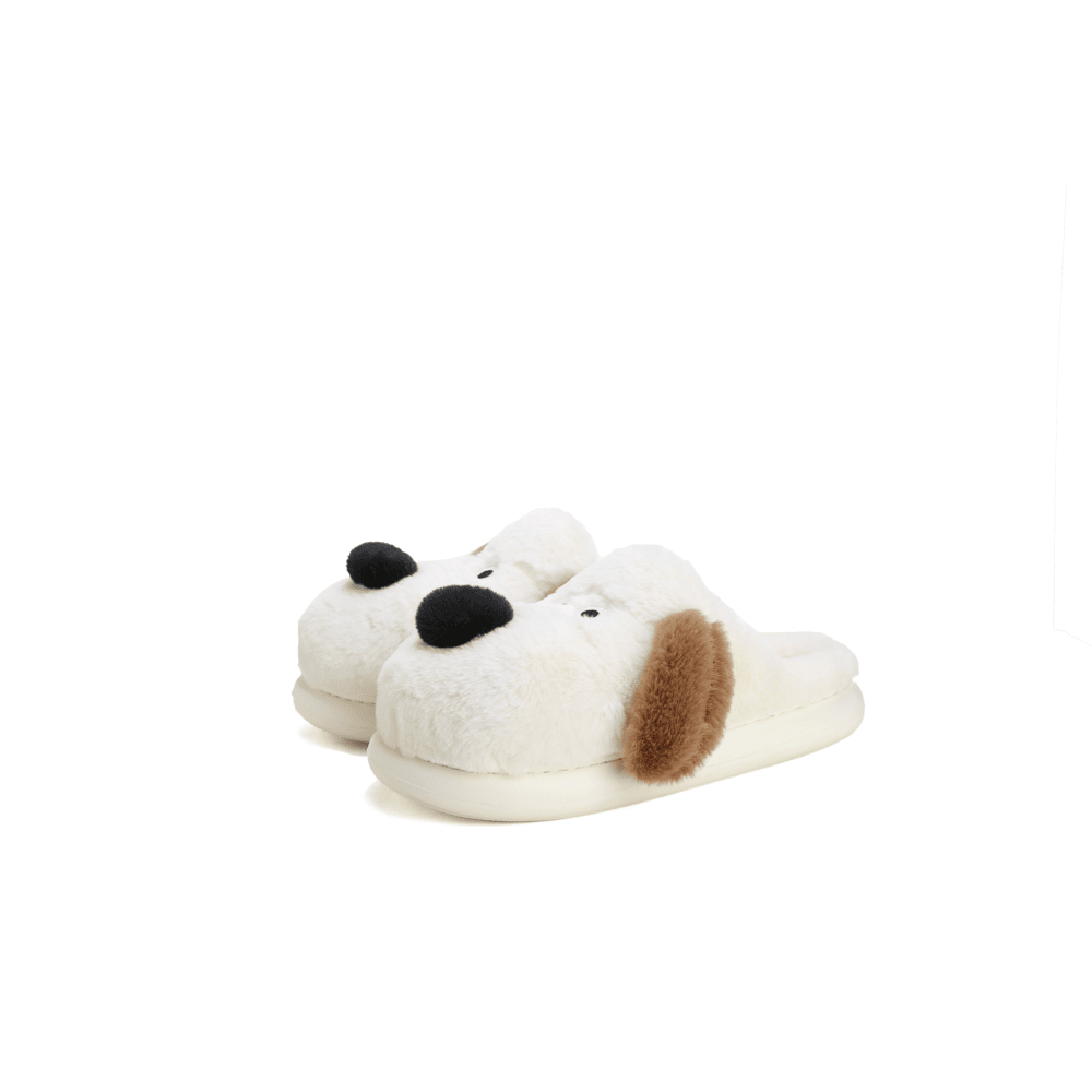 Cartoon Dog Plush Indoor Slippers Cartoon Dog Plush Indoor Slippers