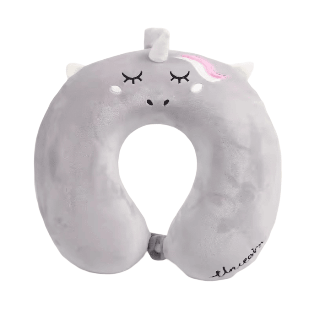 Cartoon Gray Unicorn U-Shaped Neck Pillow Cartoon Gray Unicorn U-Shaped Neck Pillow