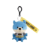 10cm Anime Justice League Blue Batman Bear Plush Keychain