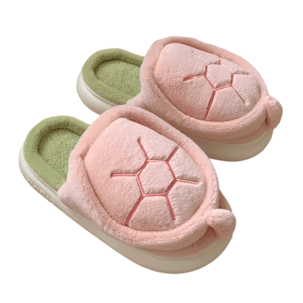 Turtle Warm Plush Slippers