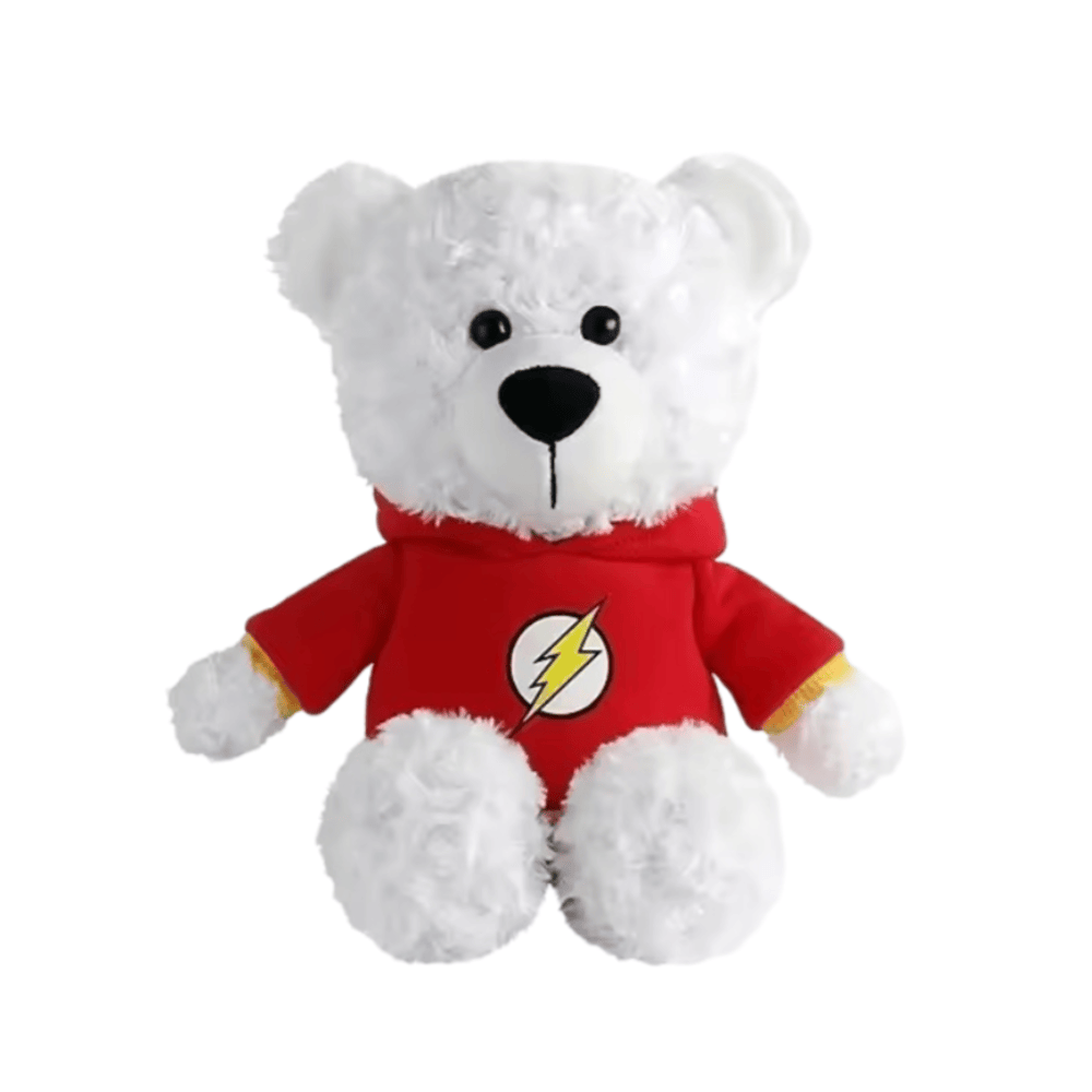 35cm Anime Justice League Flash Bear Plush Toy 35cm Anime Justice League Flash Bear Plush Toy