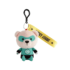 10cm Anime Justice League Green Lantern Bear Plush Keychain