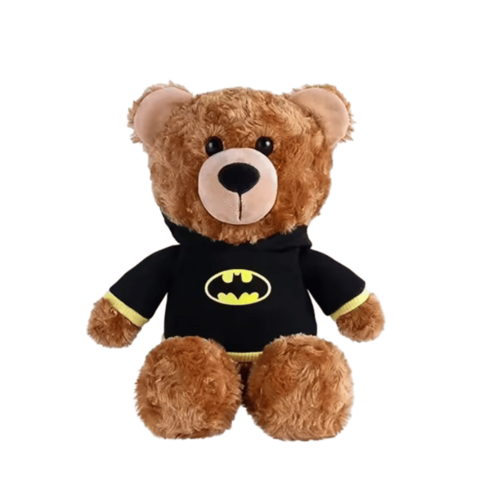 35cm Anime Justice League Batman Bear Plush Toy 35cm Anime Justice League Batman Bear Plush Toy